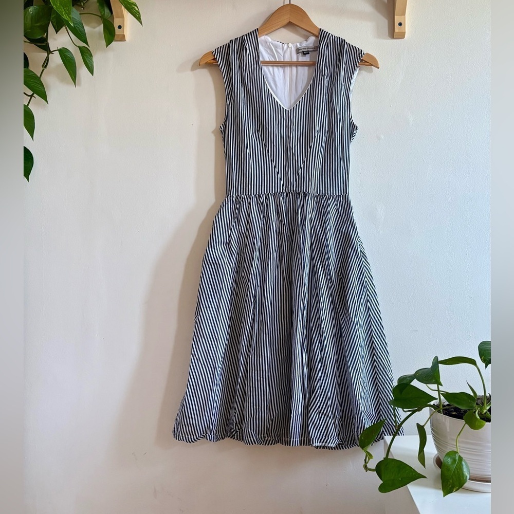 Jennifer Glasgow Striped Midi Dress (XS) – Canadian Designer - Picture 4 of 6